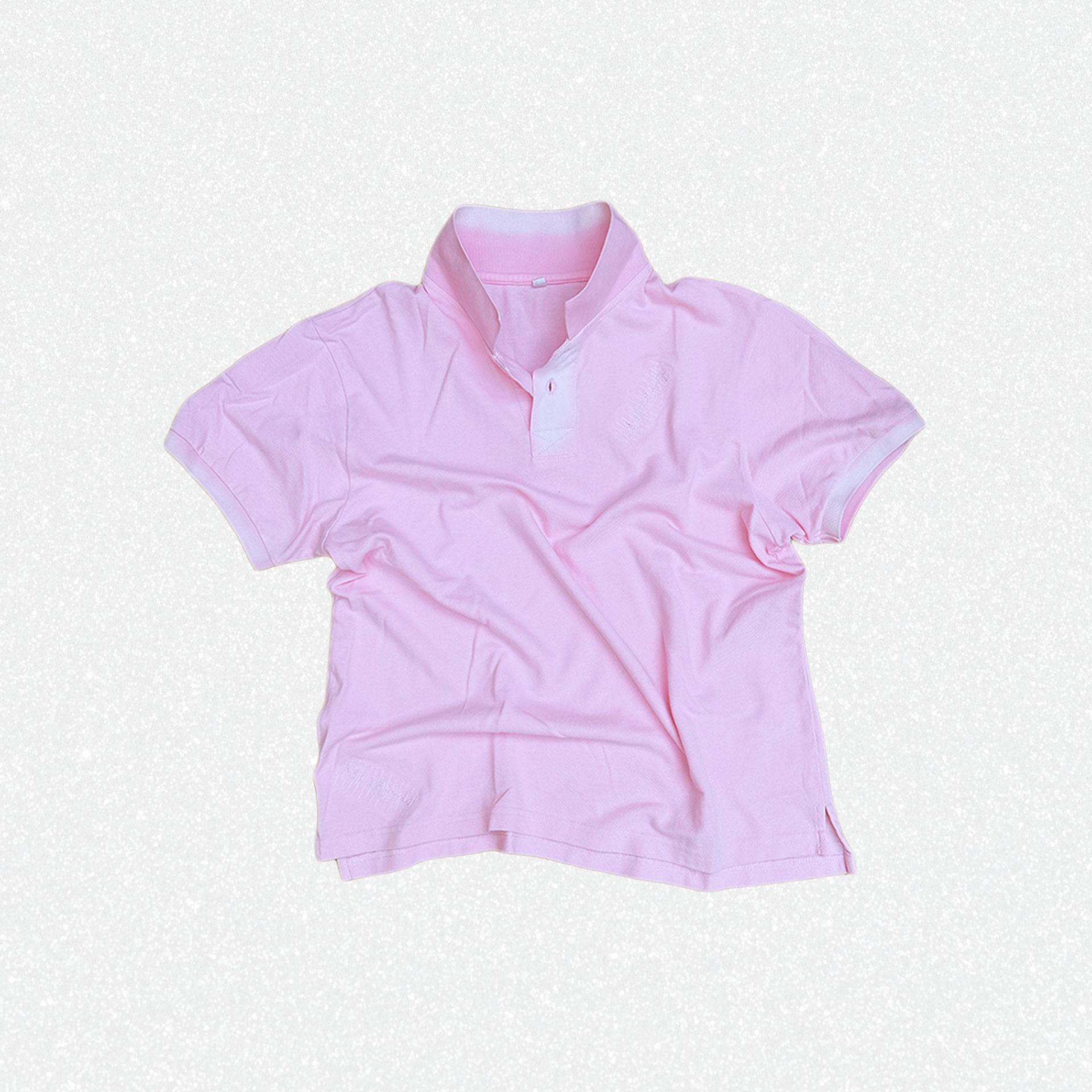 50s ROBROY PRINT NEL SHIRT gray × pink 50s ROBROY PRINT NEL SHIRT gray × pink Pink & Gray Striped T-shirt