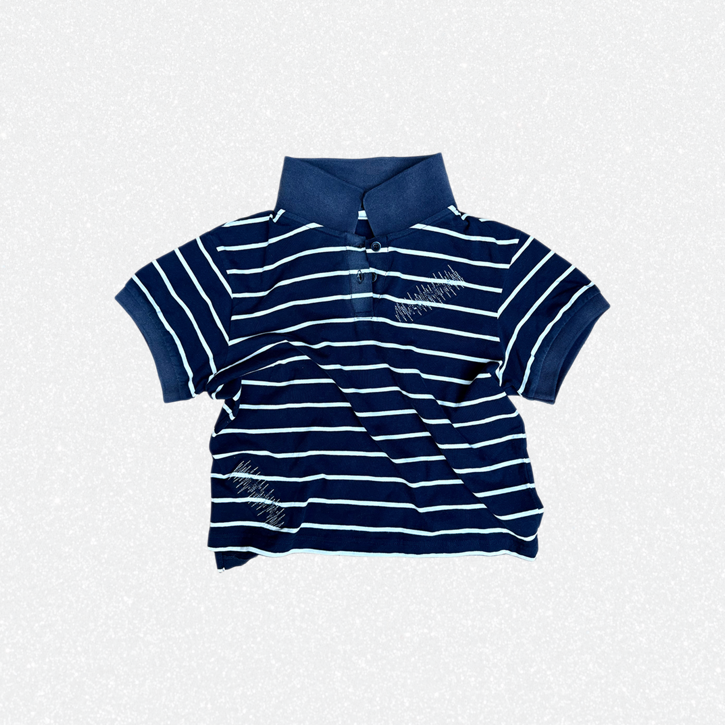 Women's Distressed Polo