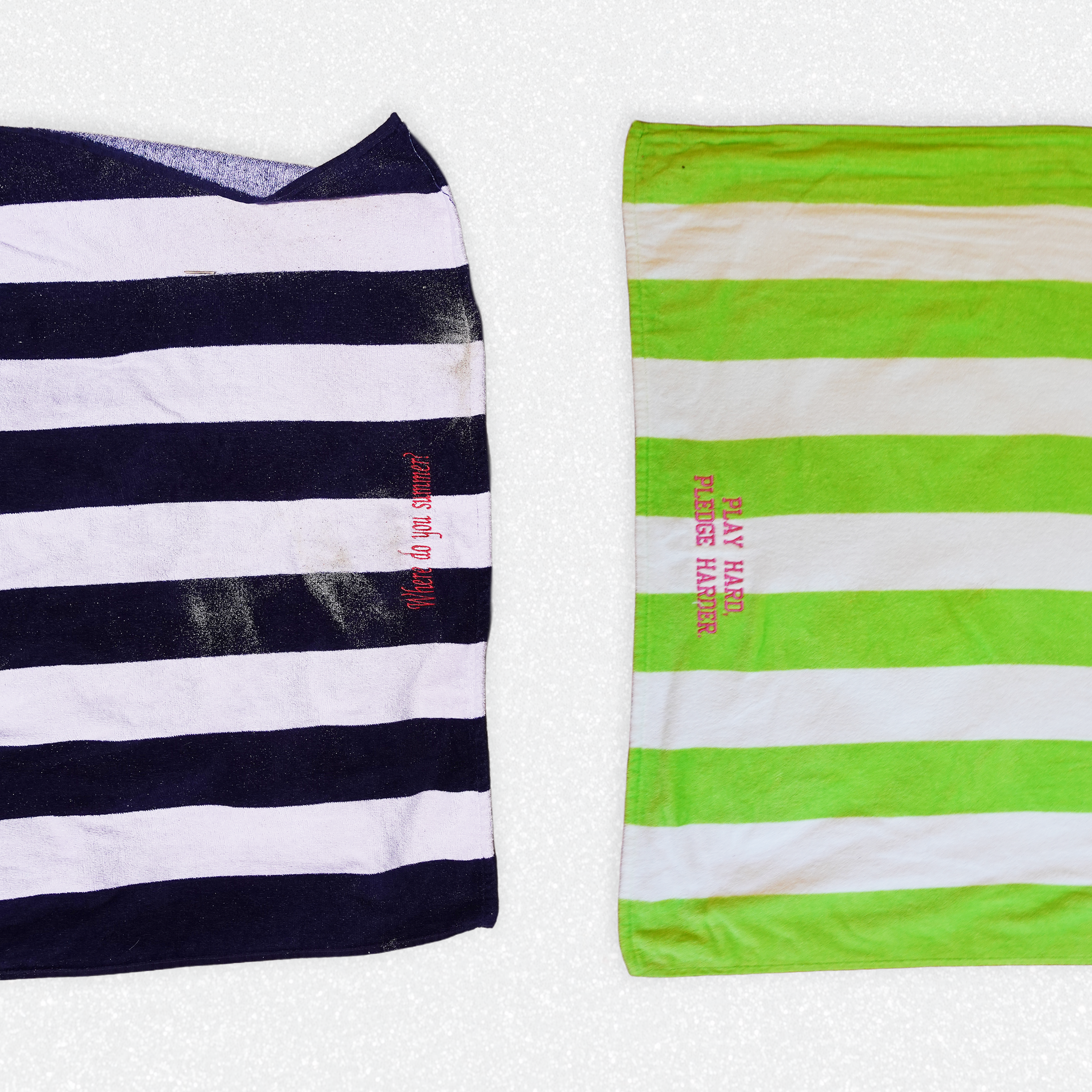 W.D.Y.S towel
